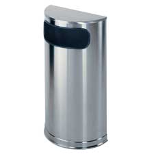 Rubbermaid Half Round Steel Receptacles