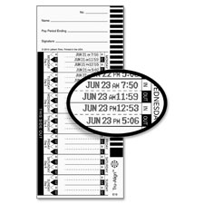 Lathem E16 Tru-Align Time Cards