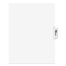 Avery Collated Side Tab Table of Contents Dividers