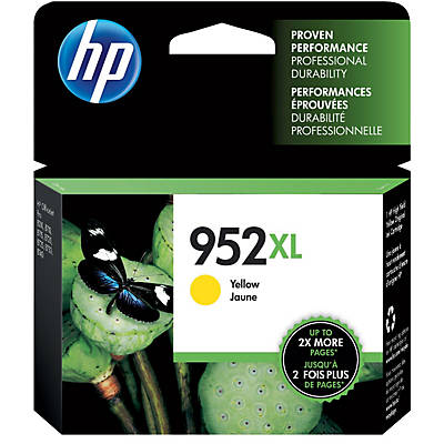 HP L0S67AN (HP 952XL) Yellow OEM High Yield Inkjet Cartridge