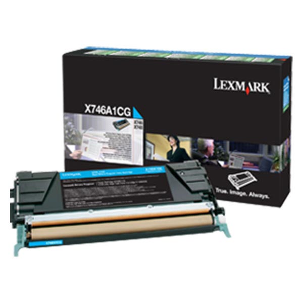 Lexmark X746A1CG Cyan OEM Toner