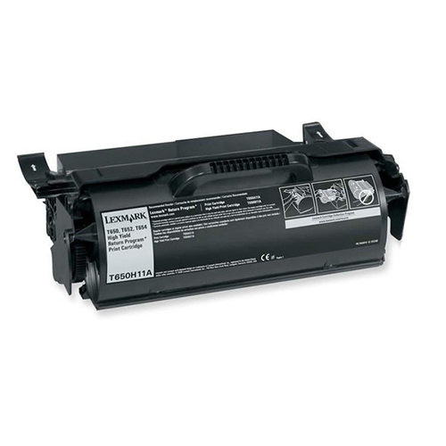 Premium Quality Black Toner Cartridge compatible with Lexmark T650H11A