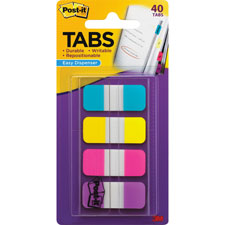 3M Post-it Easy Dispenser Assorted Tabs