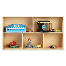 Jonti-Craft Young Time 2-shelf Open Storage Unit