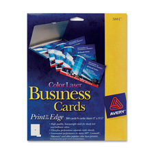 Avery Microperforated Color Laser Business Cards