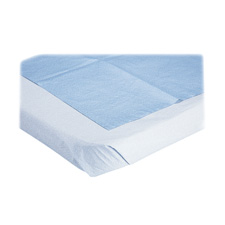 Medline Blue Disposable Stretcher Sheets