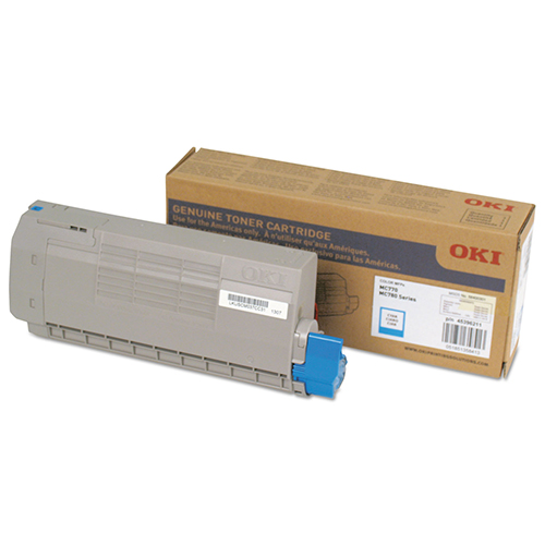 Okidata 45396211 Cyan OEM Toner