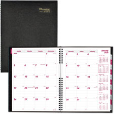 Rediform CoilPro Hard Cover Monthly Planner