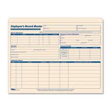 Tops Employee Record Master File Jackets