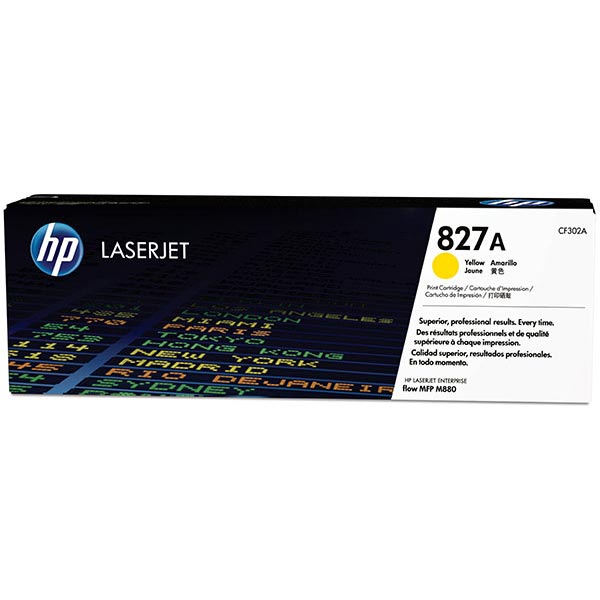 HP CF302A (HP 827A) Yellow OEM Toner Cartridge