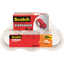 3M Scotch Mailing/Storage Tape Dispnsr Value Pack