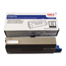 Oki Data C711 Black Toner Cartridge