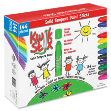 Pencil Grip Kwik Stix 144-pc Tempera Paint Sticks