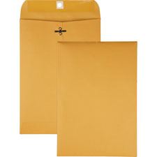 Quality Park Gummed Kraft Clasp Envelopes