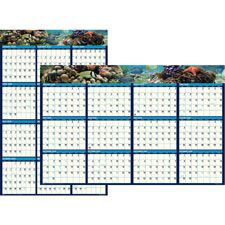 Doolittle Earthscapes Sea Life Laminated Planner