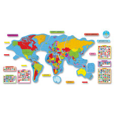 Trend Continents & Countries Bulletin Board Set