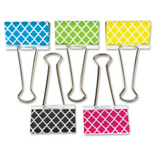 Teacher Created Res. Moroccan Design Binder Clips