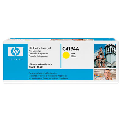 HP C4194A Yellow OEM Toner Cartridge