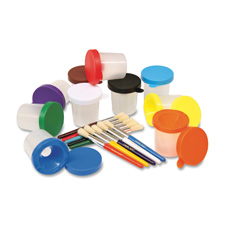 Chenille Kraft Color-coordinated Painting Set