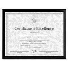 Burns Grp. U-Channel Certificate Frame