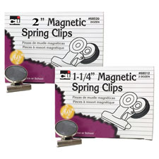 Charles Leonard Magnetic Spring Clips