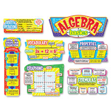 Trend Algebra Basics Bulletin Board Set