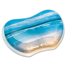 Fellowes Sandy Beach Image Gel Wrist Rest