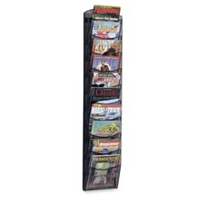 Safco 10-pocket Onyx Mesh Literature Rack