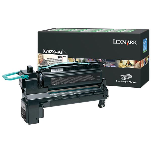 Lexmark X792X4KG Black OEM Extra High Yield Toner