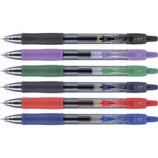 Pilot G2 Retractable Gel Ink Rollerball Pens