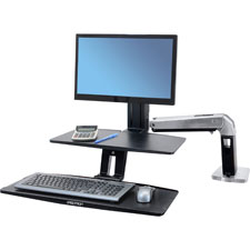 Ergotron Workfit Single Monitor Sit/Stand Station