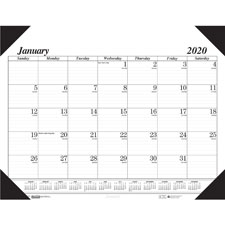 Doolittle Economy Monthly Desk Pad Calendar