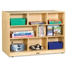 Jonti-Craft Super-sized Double-sided Storage Shelf