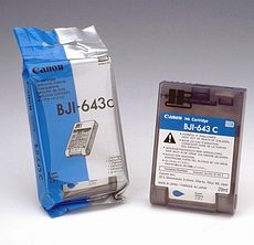 Canon 1010A003 (BJI-643C) Cyan OEM Inkjet Cartridge