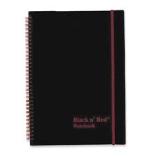 Black n' Red Polypropylene Notebook