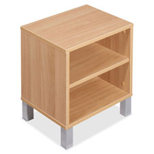 Lorell Concordia Latte Laminate Upper Desk Cabinet