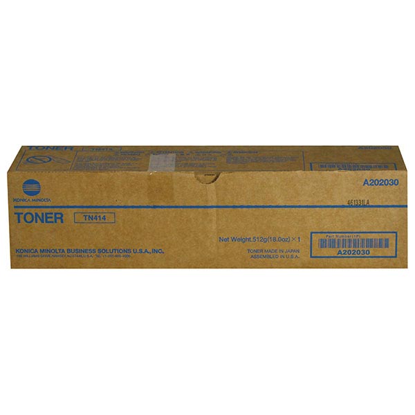 Konica Minolta A202030 (TN-414) Black OEM Toner Cartridge