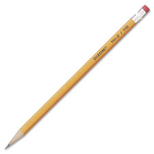 Dixon Woodcase No.2 Eraser Pencils