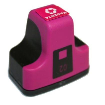 Premium Quality Magenta Inkjet Cartridge compatible with HP C8772WN (HP 02)